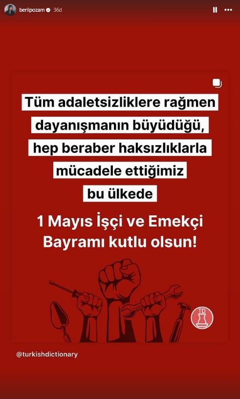 1 Mayıs’a ünlü dokunuşu! 8